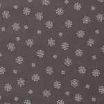 TISSU FROU-FROU A BICYCLETTE TAUPE Motif Fleur 2903-0-401 petite image