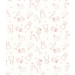TISSU FROU-FROU I Love Couture Atelier Saumon 2905-0-209 image