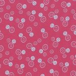 TISSU FROU-FROU I Love Couture Bouton Fushia 2905-0-418 petite image
