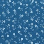 TISSU FROU-FROU I Love Couture Bouton Bleu roi 2905-0-427 petite image