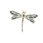 THERMOCOLLANT RECREATYS Collection Oiseaux Chics Libellule Noir