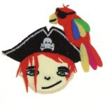 THERMOCOLLANT RECREATYS Collection Pirates Tête de pirate