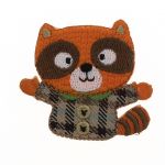 THERMOCOLLANT 5x4.5cm Raton Laveur Collection Les petits malins