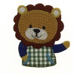 THERMOCOLLANT 5x4cm Lion Collection Les petits malins