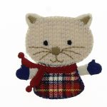 THERMOCOLLANT 4.5x4.5cm Chat Collection Les petits malins