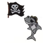 THERMOCOLLANT RECREATYS Collection Pirates Requin Drapeau Pirates