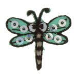 THERMOCOLLANT RECREATYS Collection Animaux Libellule Verte