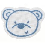 THERMOCOLLANT Nounours Bleu 4.5x3.5xm Collection Doudous
