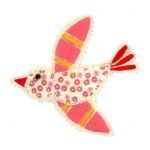 THERMOCOLLANT Oiseau 6x5.5cm Collection Vichy