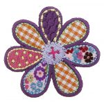 THERMOCOLLANT Fleur 5x5cm Collection Vichy