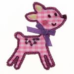 THERMOCOLLANT Bambi 5x3cm Collection Vichy