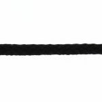 Cordon Cordielière Coton 5mm noir - Prix au mètre (vendable à la bobine de 50m)