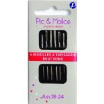 AIGUILLES A TAPISSERIE BOUT ROND