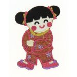 THERMOCOLLANT  Chinoise 7x5cm Collection Monde