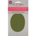 Pic & Malice coudiere/genouillere thermocollant uni Camel