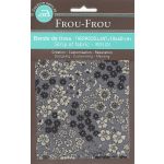 Bande Thermocollante Frou-Frou 10x40cm Fleuri Myrtille
