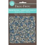 Bande Thermocollante Frou-Frou 10x40cm Fleuri Bleu petites fleurs