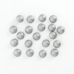 Bouton 1/2 boule Pailletée Frou-Frou TOUT CE QUI BRILLE ARGENT SCINTILLANT