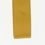 Ruban Satin soyeux Jaune Moutarde - PRIX AU METRE