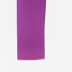 Ruban Satin soyeux Uni Rose prune - PRIX AU METRE