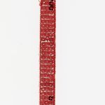 Ruban sequins paillettes Frou-Frou - 15mm - Rouge vif - PRIX AU METRE