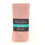 Coupon Tissu Eponge 142x60 100% Coton Rose