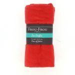 Coupon Tissu Eponge 142x60 100% Coton Corail