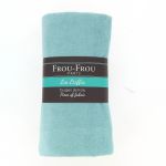 Coupon Tissu Eponge 142x60 100% Coton Bleu mer