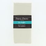 Coupon Tissu Viscose 142X70cm  - Blanc Ecru - 100% Viscose