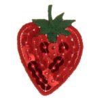 THERMOCOLLANT  Fraise 4x3cm Collection Girly 