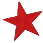 Thermocollant Etoile Rouge 5x5cm