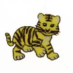 THERMOCOLLANT Tigre 4x4.5cm Collection Zoo