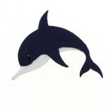 THERMOCOLLANT Dauphin 6.5x6cm Collection Zoo