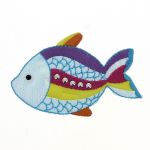 THERMOCOLLANT Poisson 7x4.5cm Collection Zoo