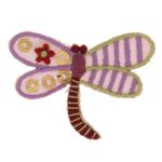 THERMOCOLLANT RECREATYS Collection Animaux Libellule Rose