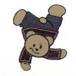 THERMOCOLLANT 6x4.5cm Ours malin Collection les petits malins 
