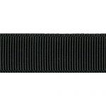 Ruban Gros Grain Noir - PRIX AU METRE