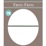 Frou-Frou Cordon Queue de souris 2mm Uni Kaki 4001-0-19 image