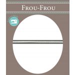 Frou-Frou Cordon Queue de souris 2mm Uni Blanc 4001-0-2 image