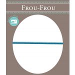 Frou-Frou Cordon Queue de souris 2mm Uni Turquoise foncé 4001-0-24 image