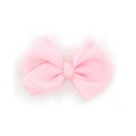 Nœud Barrette Uni Rose 4026-0-3 petite image