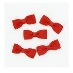5 Noeuds Frou-Frou Rouge vif 4028-0-5 petite image