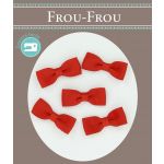 5 Noeuds Frou-Frou Rouge vif 4028-0-5 image