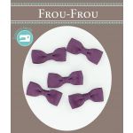 5 Noeuds Frou-Frou Violet foncé 4028-0-7 image