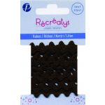 Récréatys - Ruban Croquet Uni 10mmx1m Marron