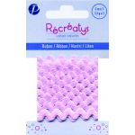 Récréatys - Ruban Croquet Uni 10mmx1m Rose