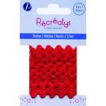 Récréatys - Ruban Croquet Uni 10mmx1m Rouge