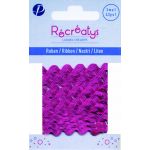 Récréatys - Ruban Croquet Uni 10mmx1m Rose Fushia