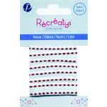 Récréatys - Ruban Surpiqué Uni 10mmx1m Blanc