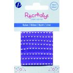 Récréatys - Ruban Surpiqué Uni 10mmx1m Violet